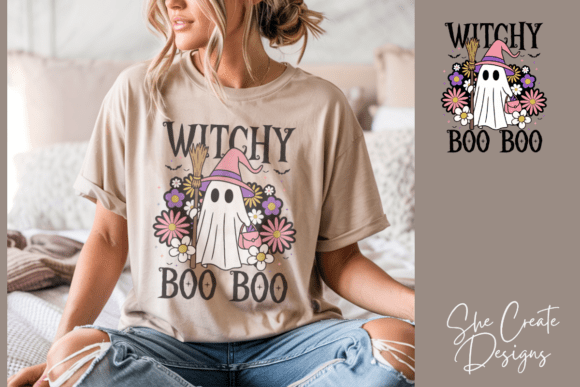Download Halloween Witchy Ghost Graphic Design - Graphic Collection