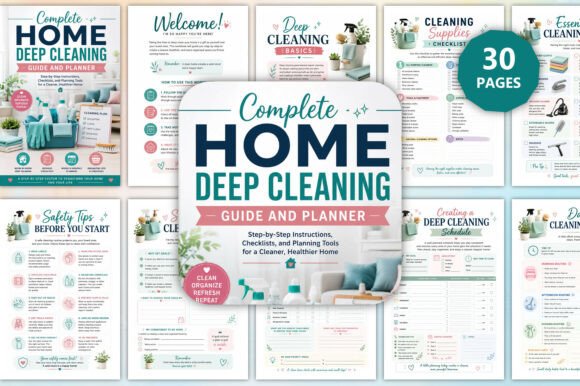 Download Complete Home Deep Cleaning Guide - Complete Collection