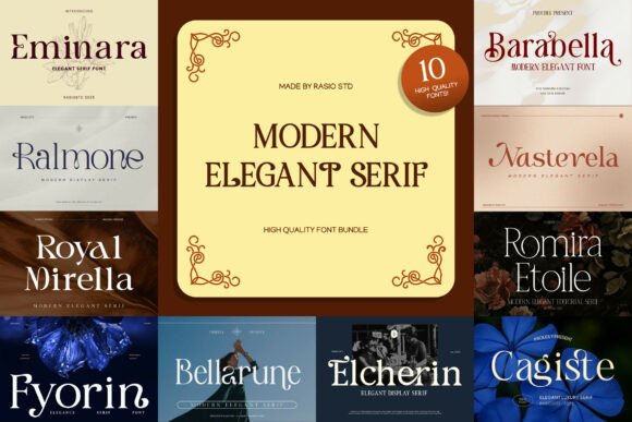 Download Modern Elegant Serif - Legant Collection