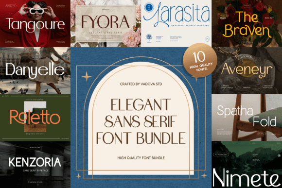 Download Elegant Sans Serif Bundle - Legant Collection