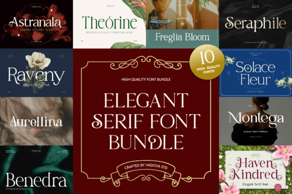 Download Elegant Serif Bundle - Legant Collection