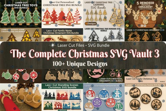 Download The Complete Christmas SVG Vault 3 - Complete Collection