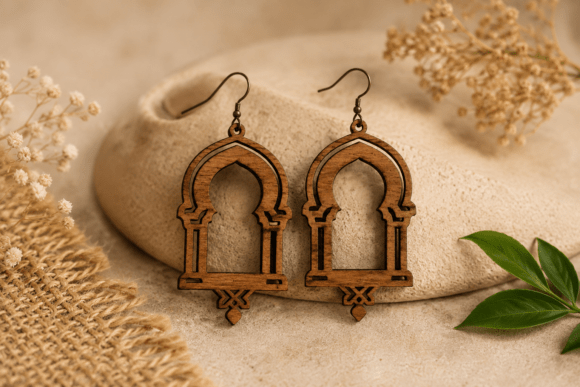 Download Legant Geometric &amp; Floral Earring - Legant Collection