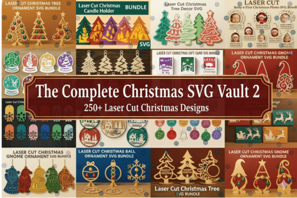 Download The Complete Christmas SVG Vault 2 - Complete Collection