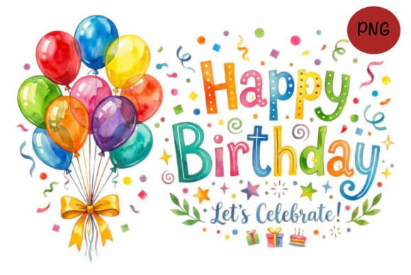 Download Happy Birthday PNG - Premium Bundle