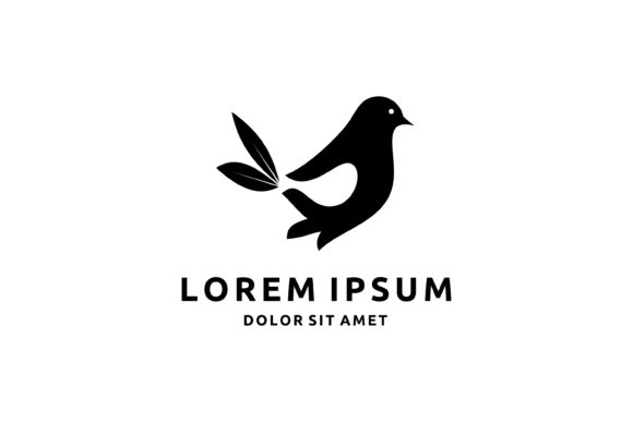 Download Hand Wings Logotype, Fingers Dove Symbol - Logotype Collection